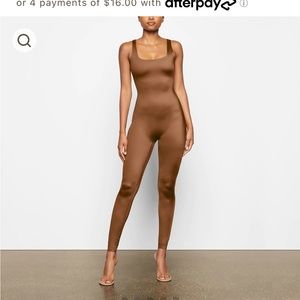 Skims all in one shine bodysuit